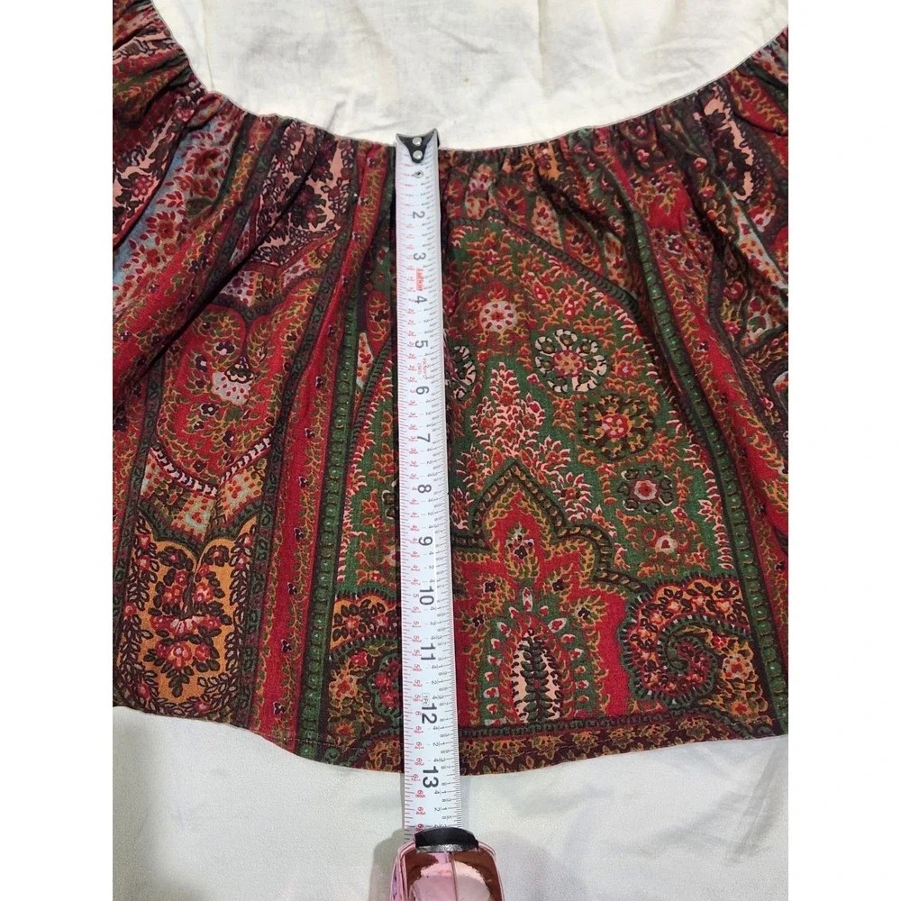 Ralph Lauren Cardiff Paisley Full Bedskirt Dust Ruffle 13
